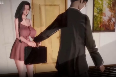夜桜字幕组ILLUSION借金母娘_和丈母娘发生了性关系_完整版