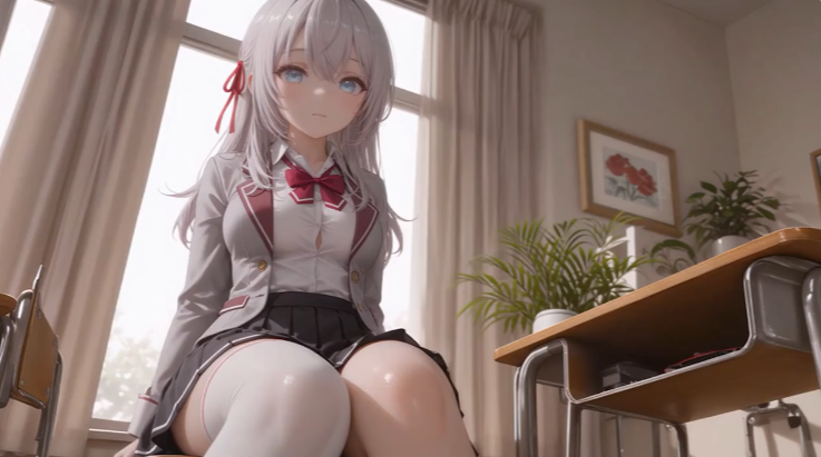 艾丽娅上演极致性感诱惑
