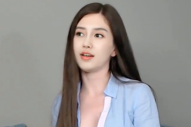 AI换脸明星杨颖淫荡抠逼自慰本色出演