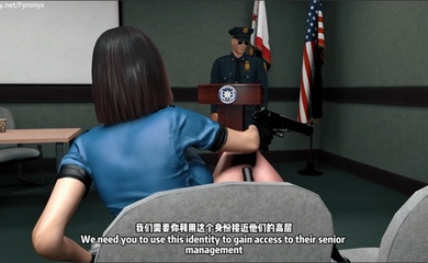3D 国语剧情 卧底女警被下药~2